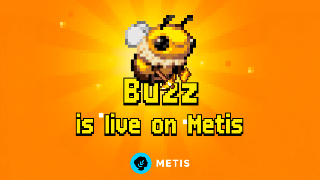 BUZZ Mini-App Now Live on Metis as the First EVM Chain