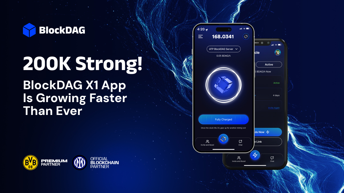 Over 200K Users Engage in Smartphone Crypto Mining with BlockDAG’s X1 Miner App; BNB & SUI Trends Insight