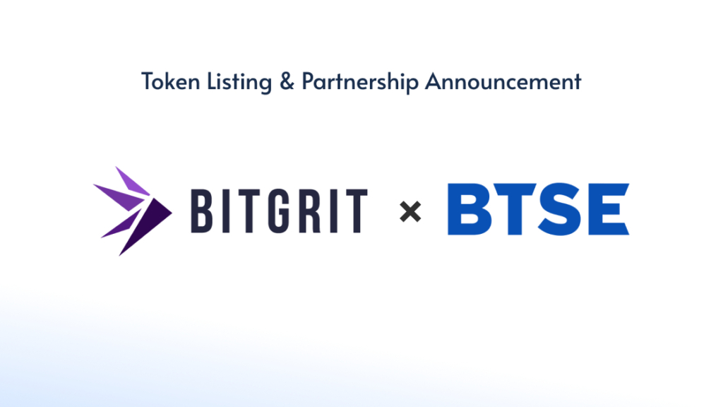 Bitgrit Partners with BTSE to Revolutionize Token Trading