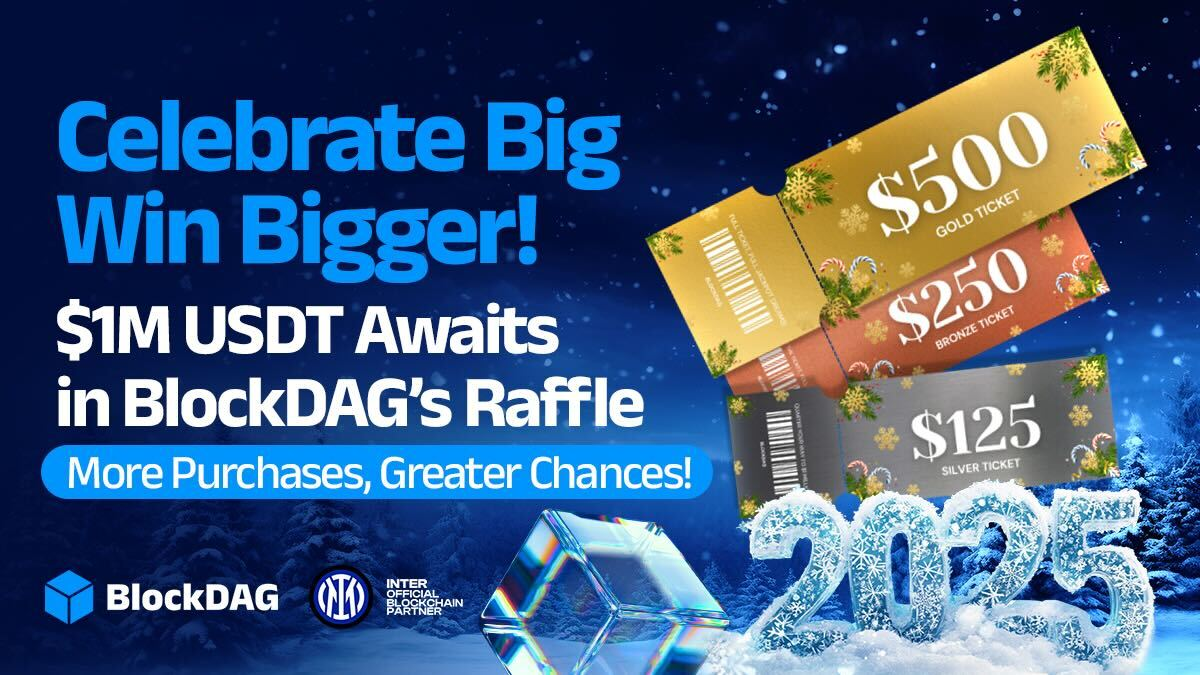 BlockDAG Ushers in New Year with 1M Raffle, While Ethereum & XRP Set