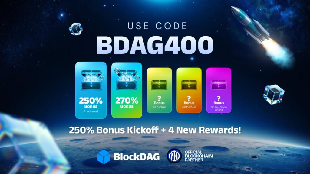 BlockDAG's BDAG400 Bonus Pushes Presale to $172M - Tron Price Aims for $1 Mark & SHIB Levels Out