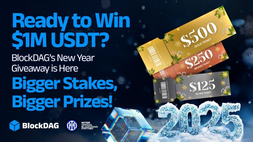 Celebrate New Year's Eve with BlockDAG's $1M USDT Raffle! NEAR & OKX Make Bold Moves in the Crypto Market