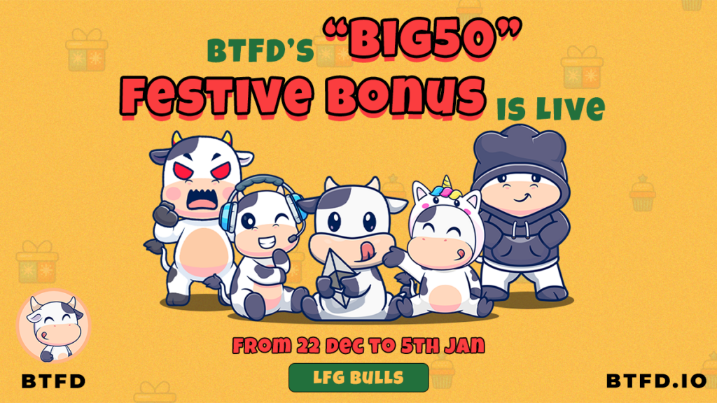 Regret Missing Goatseus Maximus? Don’t Sleep on BTFD Coin’s 50% Bonus—It’s Your Second Chance!