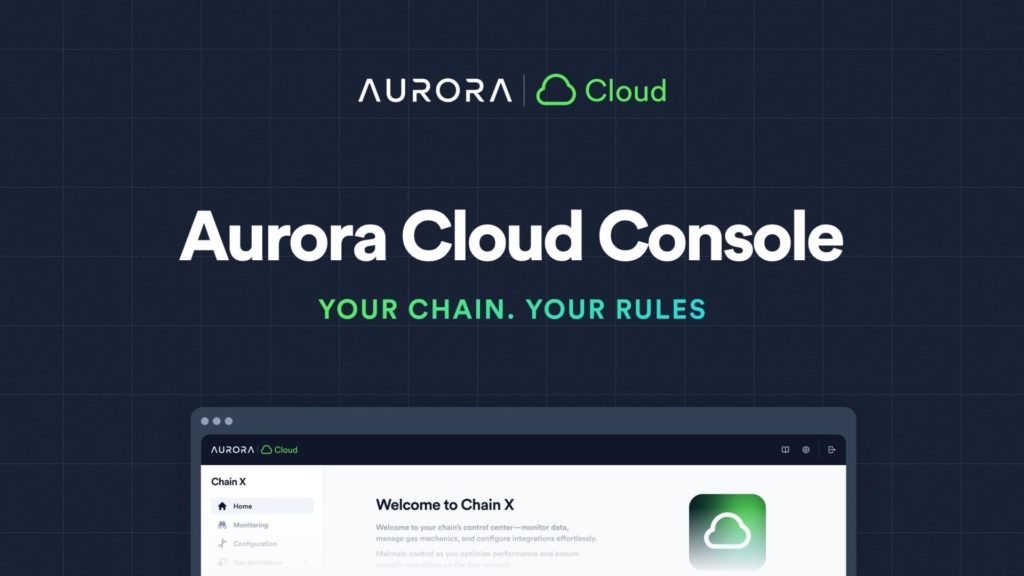 Aurora Labs Launches Aurora Cloud Console, The Self-Serve Zero Coding Platform To Build Custom Blockchains