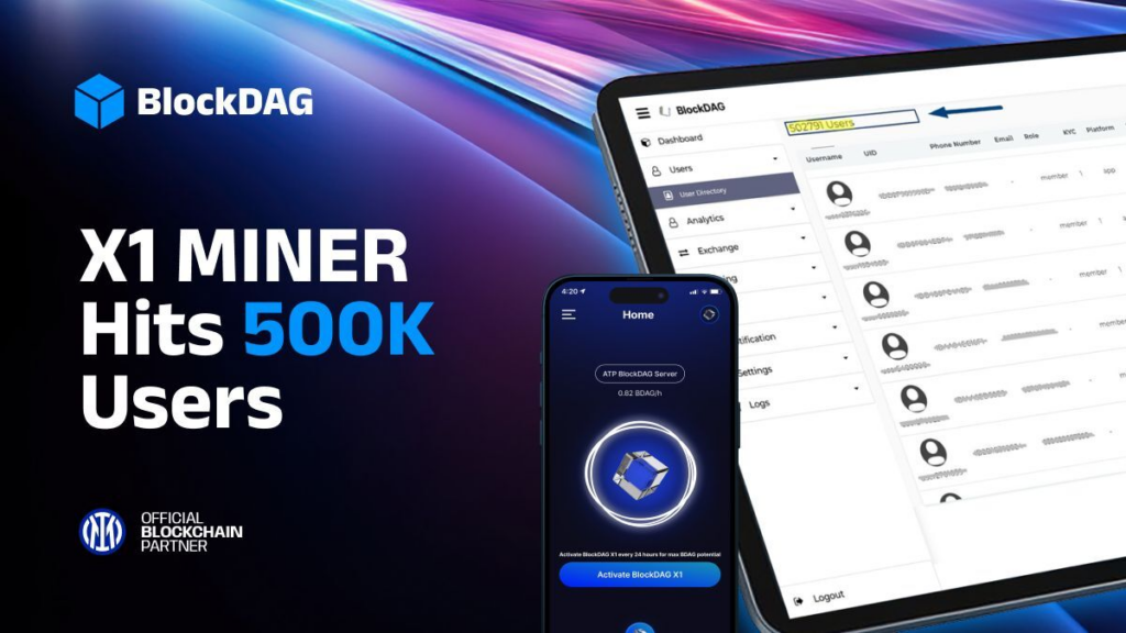 BlockDAG’s X1 App Reaches 500K Users, BNB Burns $1.16B in Tokens & SOL Whale Activity Surges