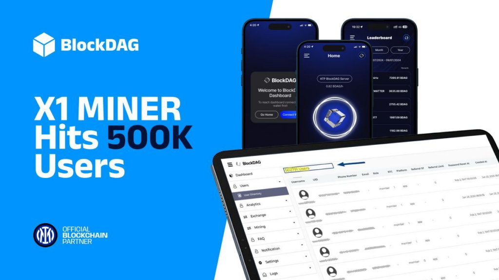 BlockDAG’s X1 Hits 500K Milestone, While Solana & BNB's Market Moves Stun Investors!