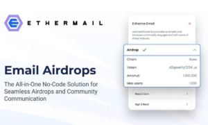 EtherMail Launches Email Airdrops to Simplify Token and NFT Distribution