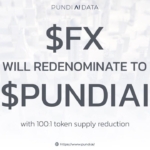 $FX Will Redenominate to $PUNDIAI with 100:1 Token Supply Reduction Starting Week of February 10