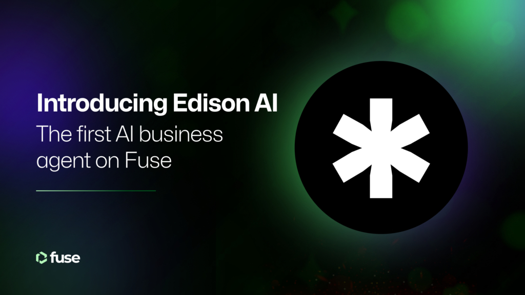 Fuse Network Launches AI Business Agent Edison to Streamline Web3 Payments