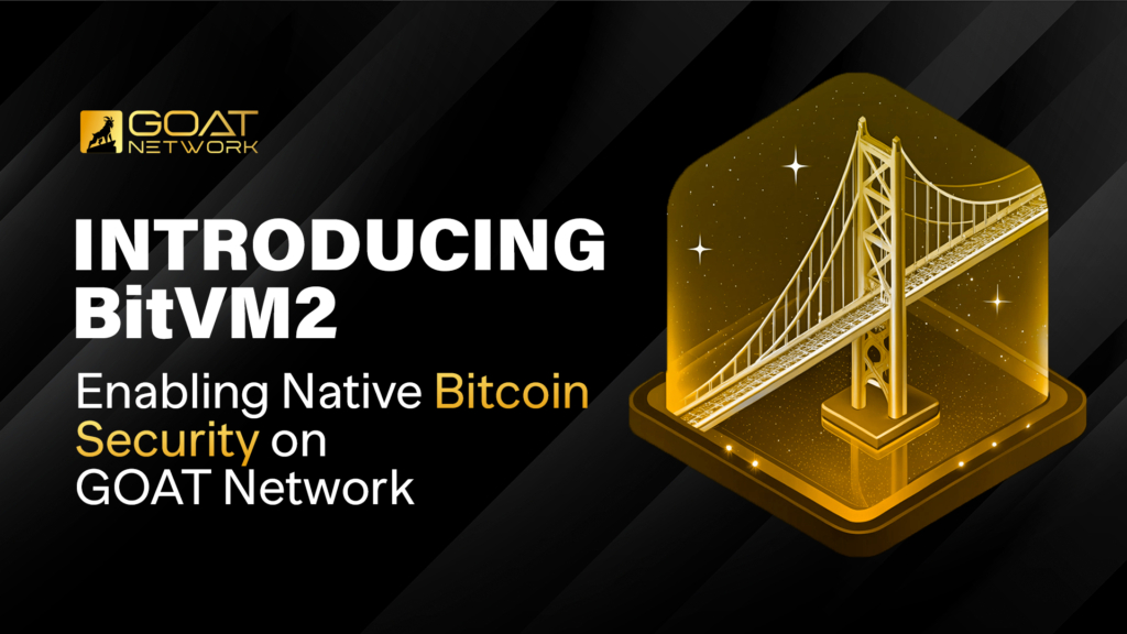 GOAT Network Launches BitVM2 Playground for Native Bitcoin Layer 2 Security