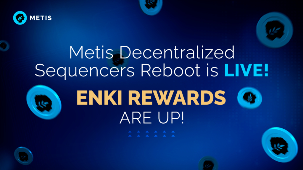 Metis Launches DSEQ Reboot to Enhance DeFi Ecosystem with ENKI as Key Partner