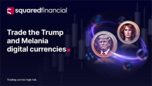 SquaredFinancial adds the Trump and Melania meme coins to its crypto offering