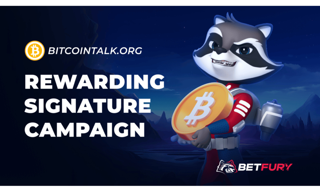 BetFury Expands Presence with BitcoinTalk Signature Campaign