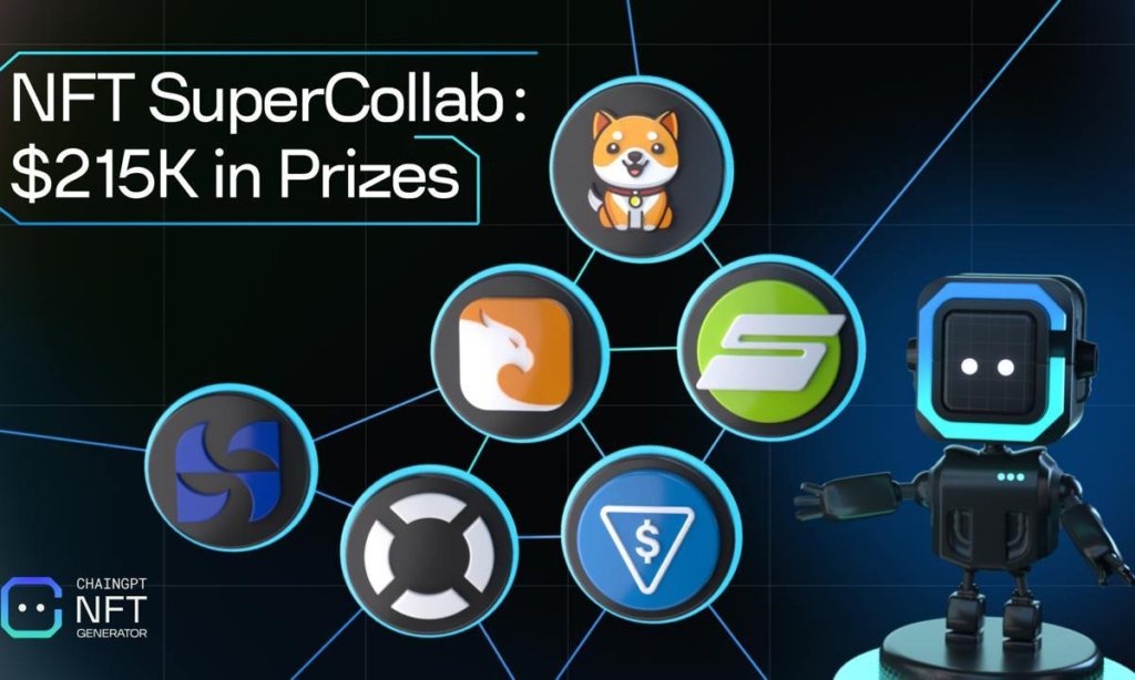 ChainGPT Launches NFT SuperCollab with $215K in Prizes Up for Grabs