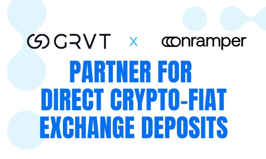 GRVT Integrates Onramper for Direct Crypto-Fiat Exchange Deposits