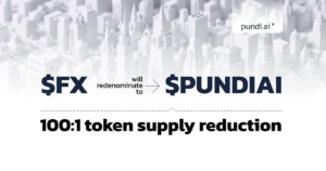 Pundi AI Rebrands $FX to $PUNDIAI with Token Supply Reduction