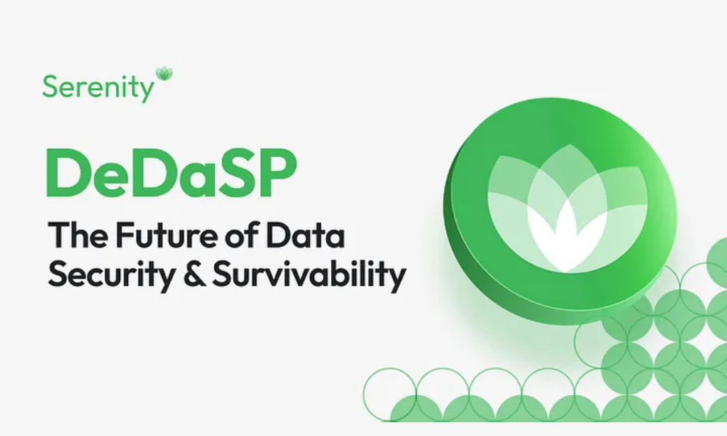 Serenity Unveils DeDaSP for On-Chain Data Security & Survivability