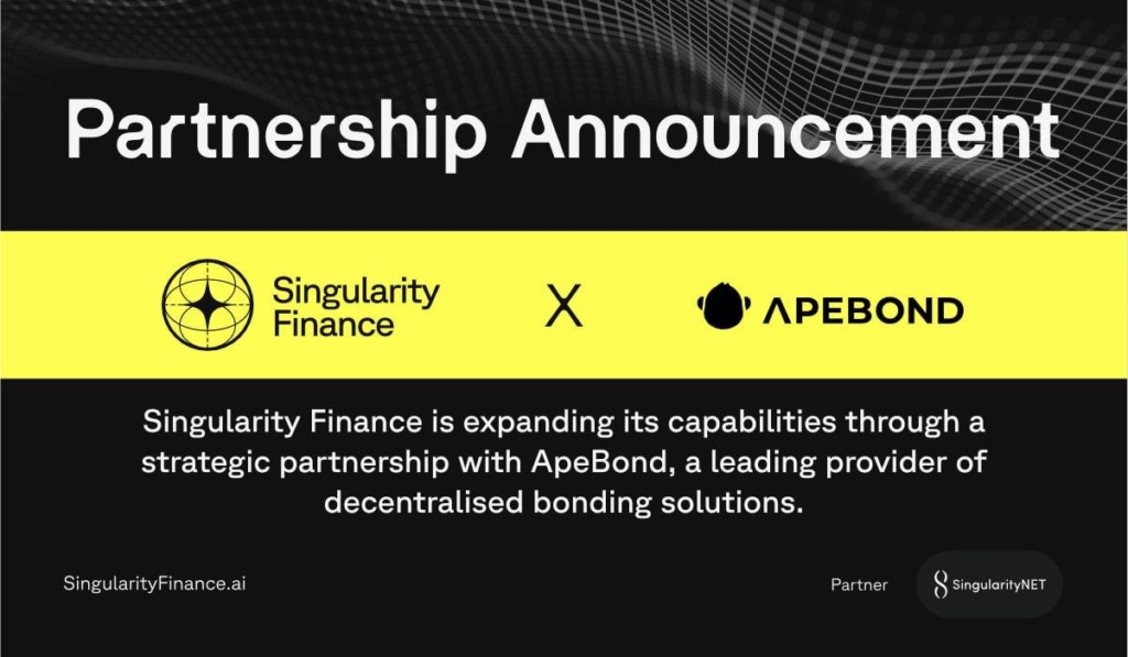 Singularity Finance and ApeBond Join Forces to Strengthen On-Chain Liquidity