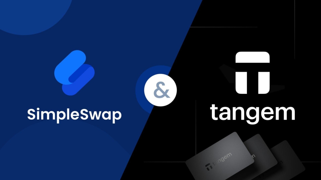 Swapping Crypto Easily with SimpleSwap in Tangem Wallet