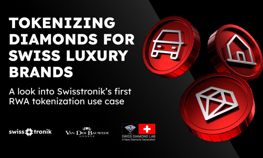 Swisstronik Tokenizes Diamonds for Swiss Luxury Brands – The Future of RWA Tokenization is Here