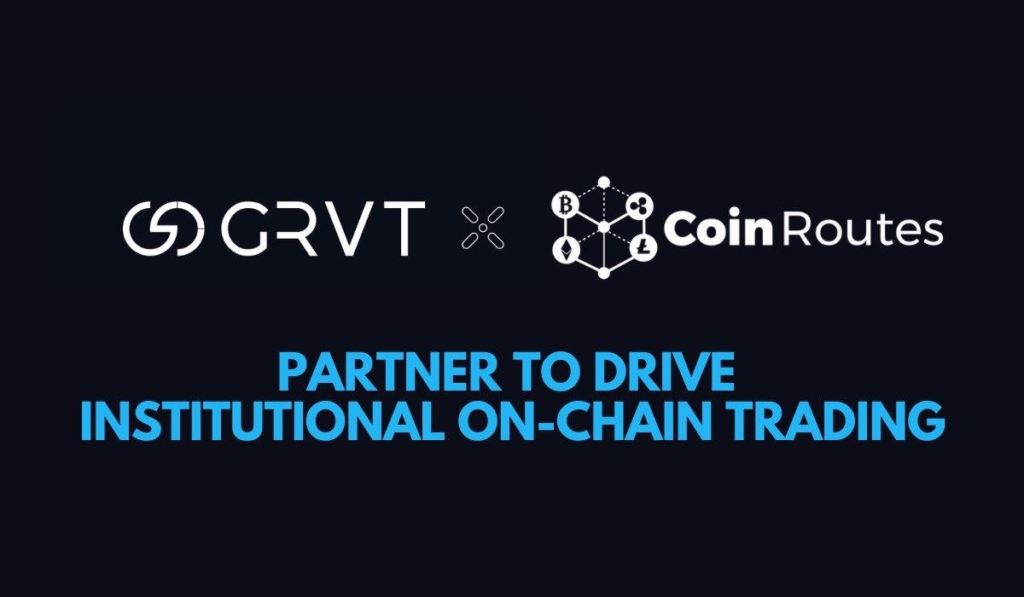 GRVT Integrates with CoinRoutes to Enable Institutional On-Chain Trading