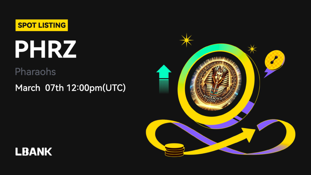 PHRZ (Pharaohs) Is Now Available for Trading on LBank Exchange