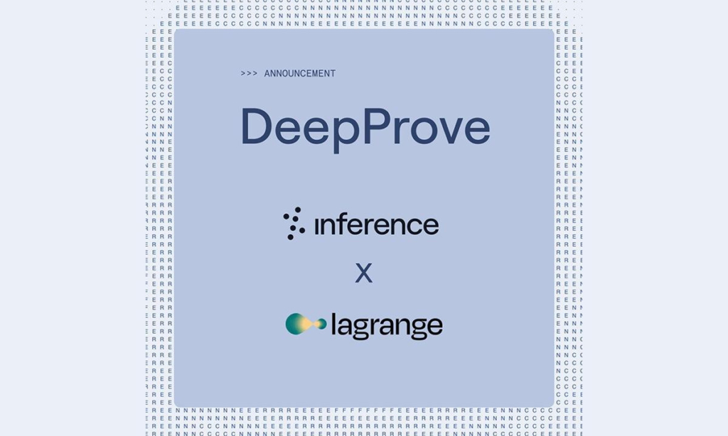 Inference Labs announces partnership with Lagrange, Combining DeepProve with real-world AI verification use-cases