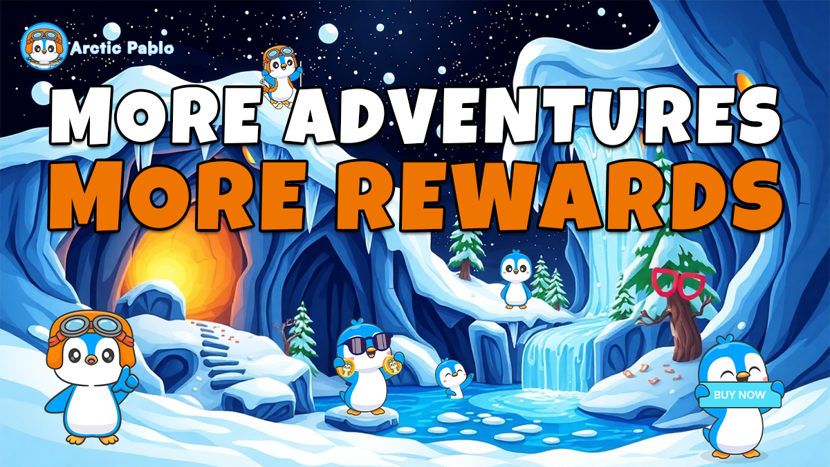 Arctic Pablo Erupts Past $2M as SLERF’s Comeback Gains Momentum and Pudgy Penguins Expands – Is This the Next 100x Meme Coin Boom?