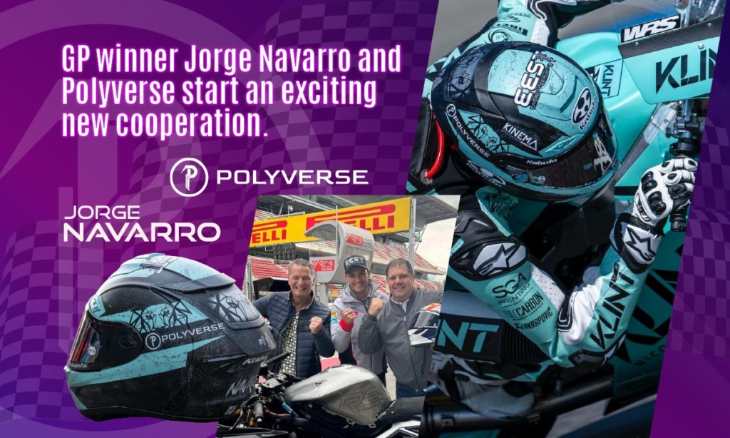 Moto2 Racer Jorge Navarro Partners with Polyverse in Blockchain Gaming Sponsorship