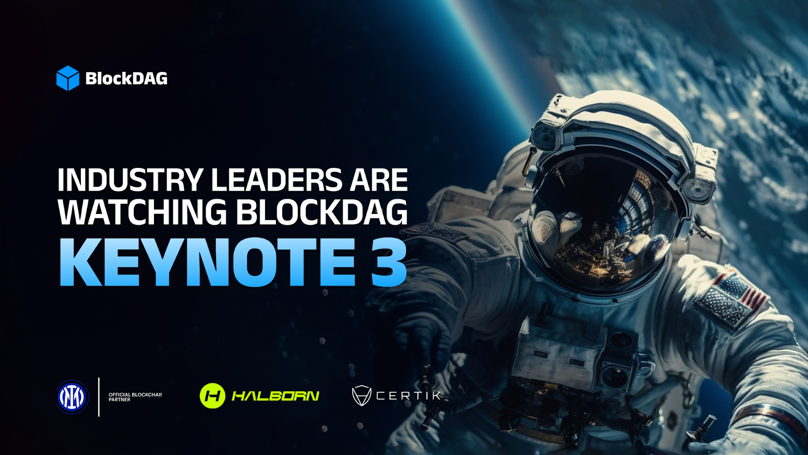 BlockDAG Keynote 3 Powers a Developer Movement with Grants, Hackathons & Full Launch Support
