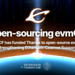 Interchain Foundation Funds Tharsis Labs to publish evmOS open-source, Strengthening Ethereum-Cosmos Support and Interoperability