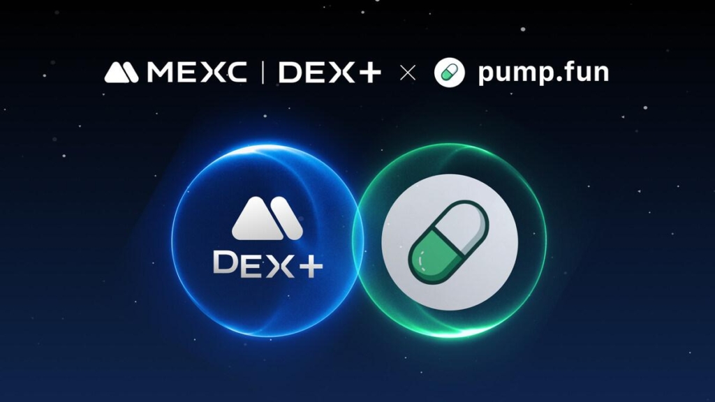 MEXC DEX+ Forms Strategic Partnership with pump.fun for Next Evolution of DeFi and CeFi Integration