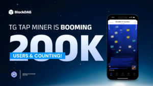 Notcoin Drops Momentum, But BlockDAG’s TG Tap Miner Grows Rapidly with 200K+ Users!