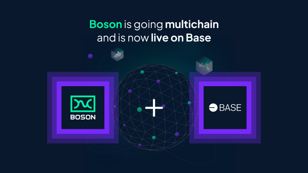 Physical Assets Tokenization Enabled on Base by Boson Protocol