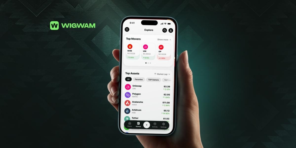 Wigwam launches a self-custodial crypto trading app with rewards