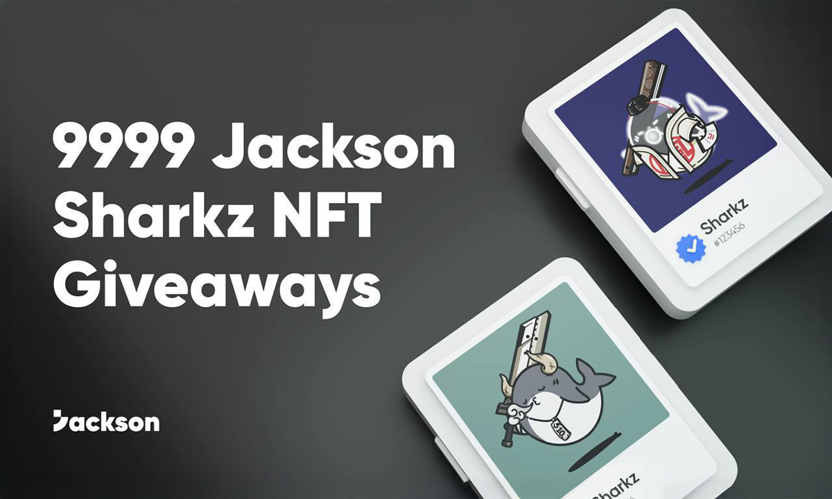 Jackson.io Launches “Jackson Sharkz NFT Giveaway,” Attracting Over 10,000 Participants in Three Days