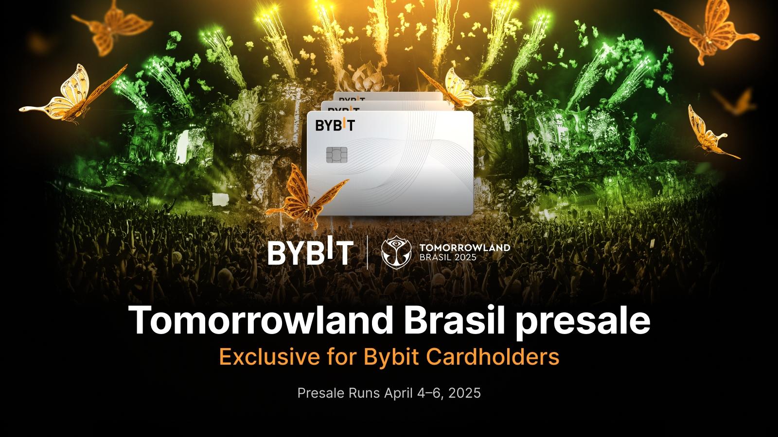 Tomorrowland Brasil 2025 Presale Opens to Bybit Cardholders in a Historic First