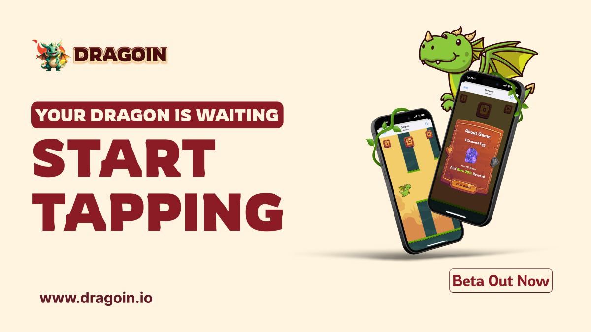 The $0.00002916 Crypto You Can Farm Without Buying – Dragoin’s Tap Game Is Live