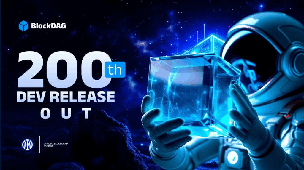 BlockDAG Hits Milestone With 200th Dev Release, Strengthening Its Case as the Top Crypto to Watch in 2025