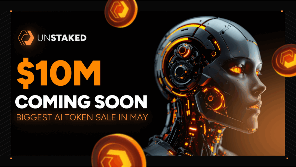 Unstaked’s $7.8M Presale Outpaces HBAR and NEAR Forecast with Massive $1M Giveaway & $5 Target