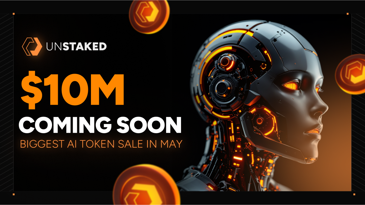 Unstaked’s $7.8M Presale Outpaces HBAR and NEAR Forecast with Massive $1M Giveaway & $5 Target