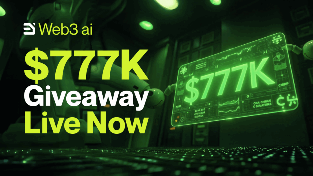 Web3 ai’s $777K Giveaway Ignites Crypto Storm While Sui Targets $5 and Dogecoin (DOGE) Wobbles