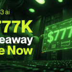 Web3 ai’s $777K Giveaway Ignites Crypto Storm While Sui Targets $5 and Dogecoin (DOGE) Wobbles