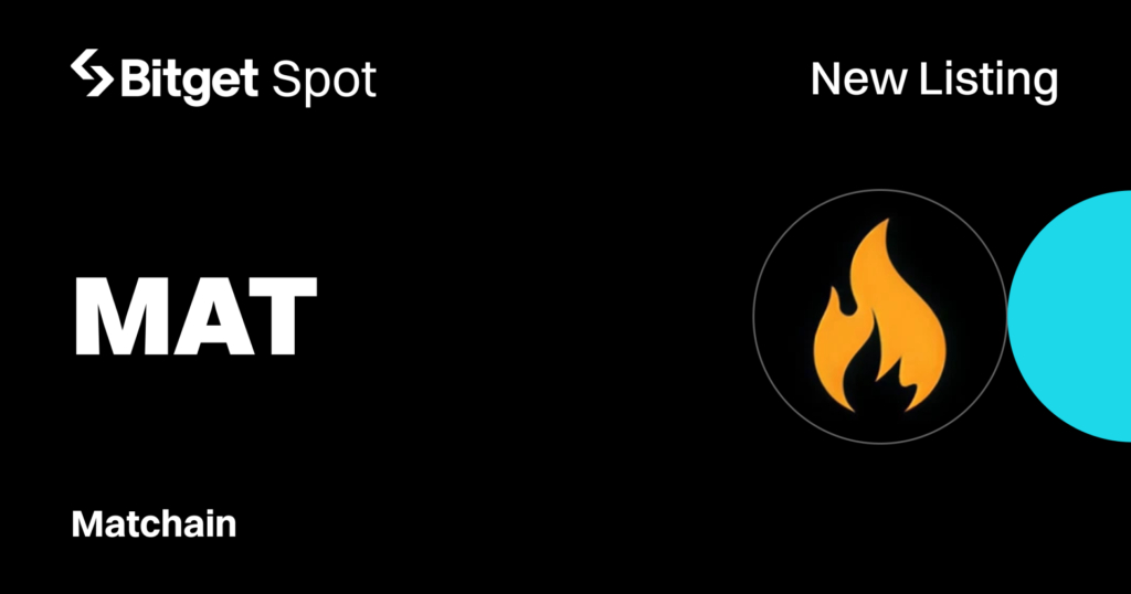 Bitget Lists Matchain for Spot Trading