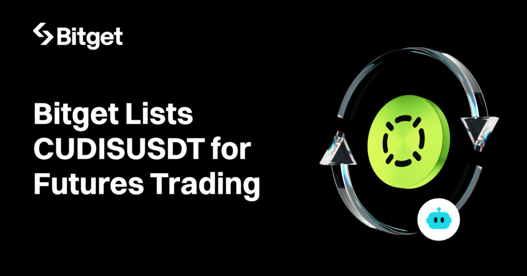 Bitget Launches CUDISUSDT for Futures Trading