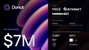 Donut Raises $7M Pre-Seed To Build the Future of Agentic Crypto Browsing