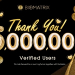 BioMatrix Surpasses 5 Million Verified Users, Setting New Standards for Real Human Engagement in Web3