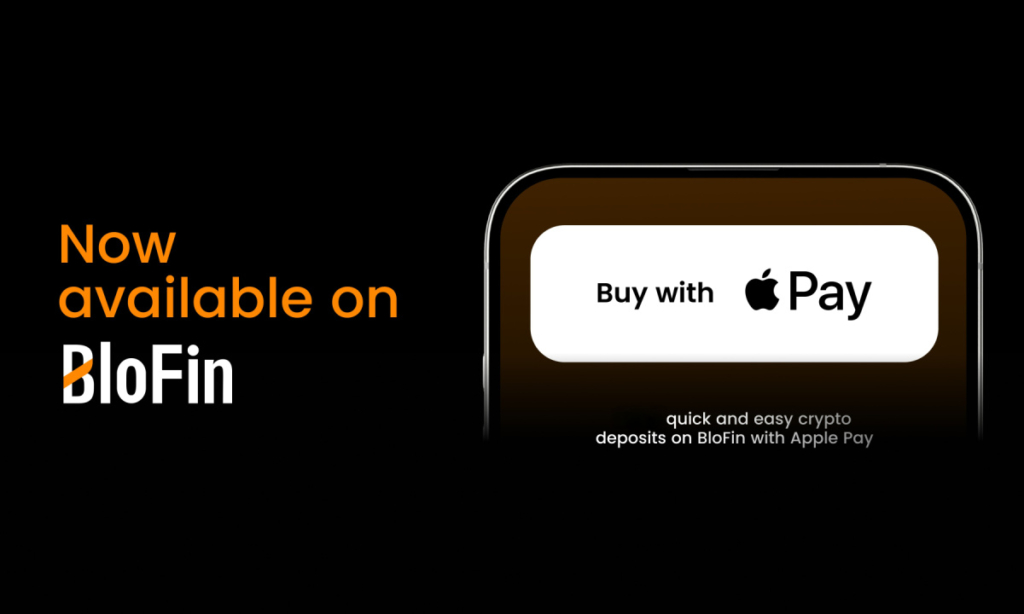 BloFin Adds Apple Pay Support, Enhancing a Seamless Crypto Buying Experience for Traders