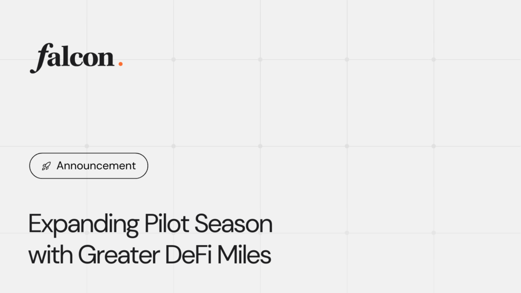 Falcon Finance Launches Miles Program to Reward DeFi Users of the Synthetic Dollar Economy