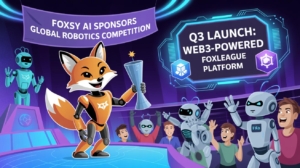 Foxsy AI to Sponsor Global Robotics Competition Ahead of Q3 Launch of Web3-Powered Foxleague Platform